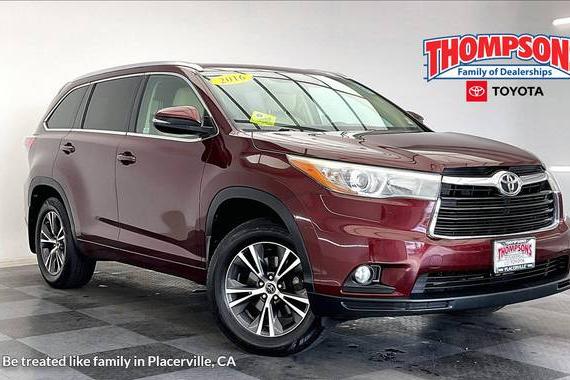 TOYOTA HIGHLANDER 2016 5TDJKRFH0GS276170 image