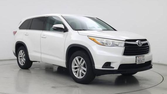 TOYOTA HIGHLANDER 2016 5TDZKRFH9GS142518 image