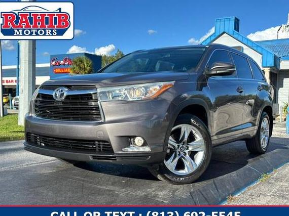 TOYOTA HIGHLANDER 2016 5TDDKRFH8GS316413 image