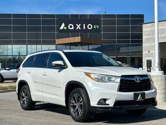 TOYOTA HIGHLANDER 2016 5TDJKRFH4GS296406 image