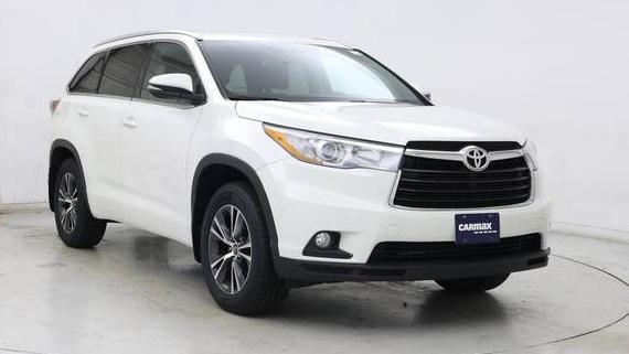 TOYOTA HIGHLANDER 2016 5TDJKRFH7GS334193 image