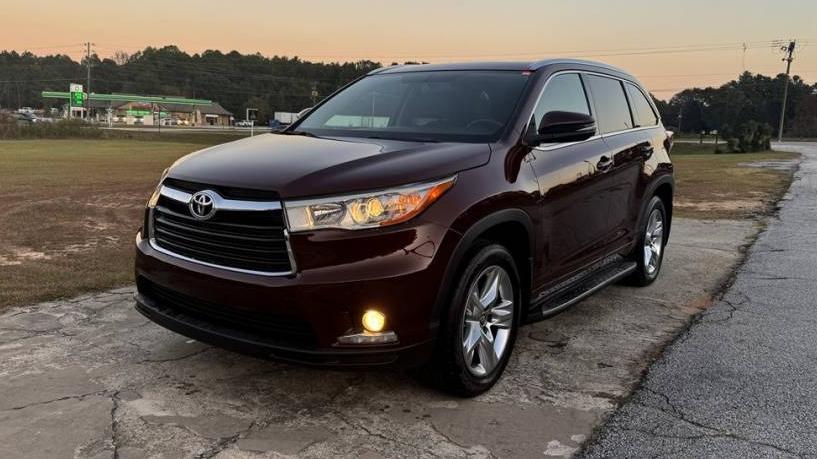 TOYOTA HIGHLANDER 2016 5TDYKRFH8GS142005 image