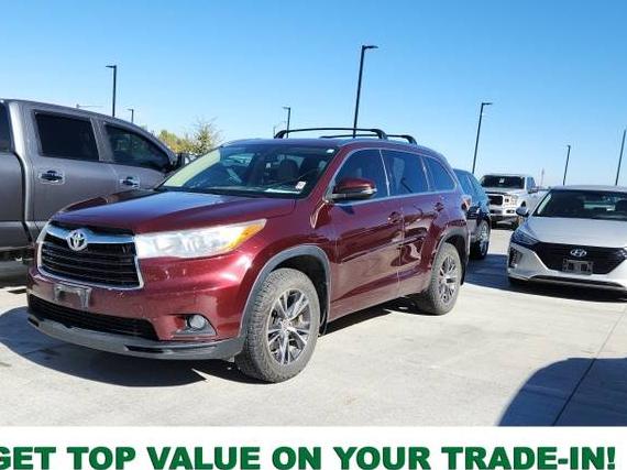 TOYOTA HIGHLANDER 2016 5TDJKRFH2GS331945 image