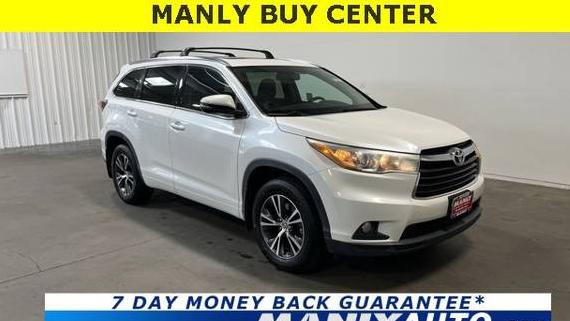 TOYOTA HIGHLANDER 2016 5TDJKRFH6GS298819 image