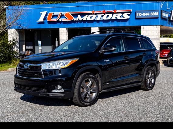 TOYOTA HIGHLANDER 2016 5TDDCRFH1GS017164 image