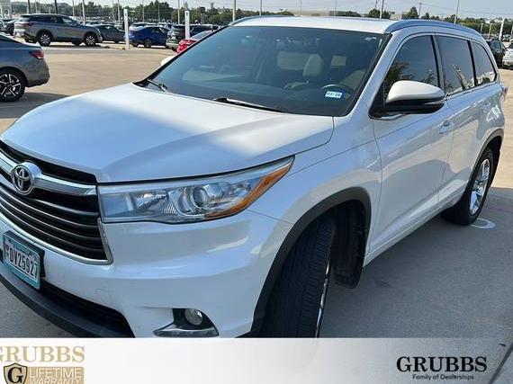 TOYOTA HIGHLANDER 2016 5TDYKRFH4GS149761 image