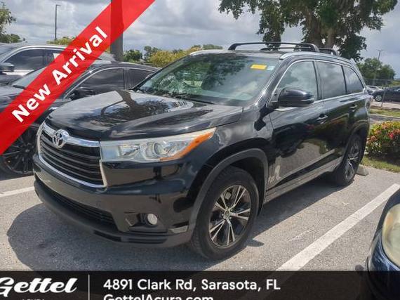 TOYOTA HIGHLANDER 2016 5TDJKRFH6GS231993 image
