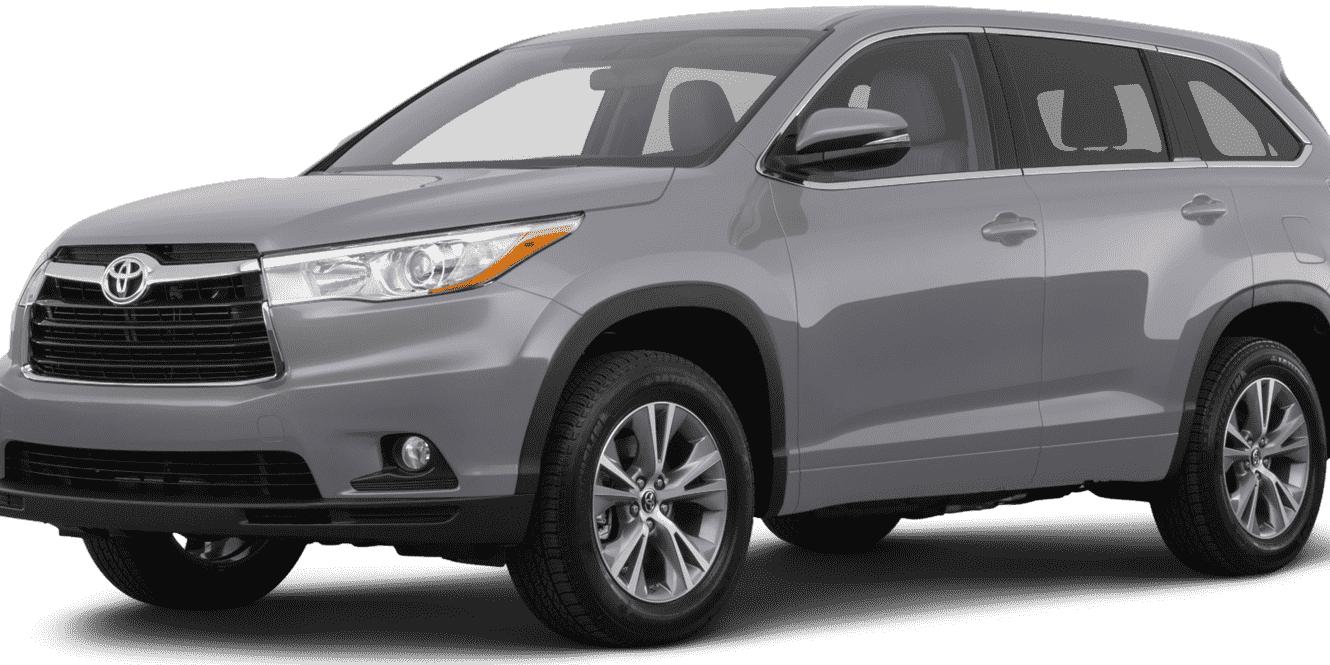 TOYOTA HIGHLANDER 2016 5TDZKRFH1GS143064 image