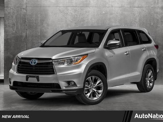 TOYOTA HIGHLANDER 2016 5TDDCRFH9GS019907 image