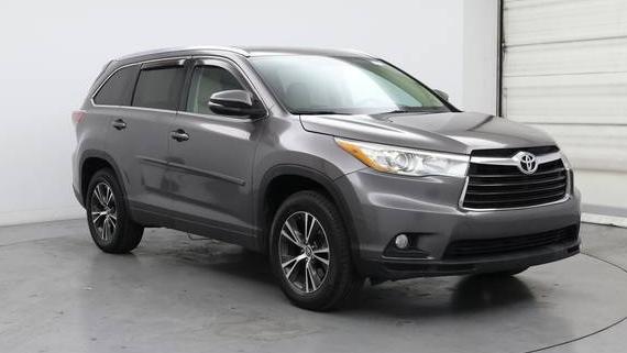 TOYOTA HIGHLANDER 2016 5TDKKRFH2GS161641 image