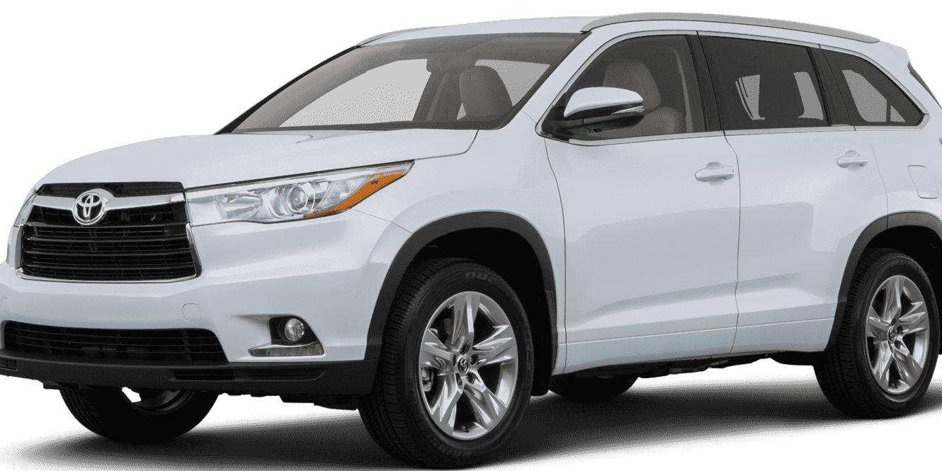 TOYOTA HIGHLANDER 2016 5TDDKRFH3GS329621 image