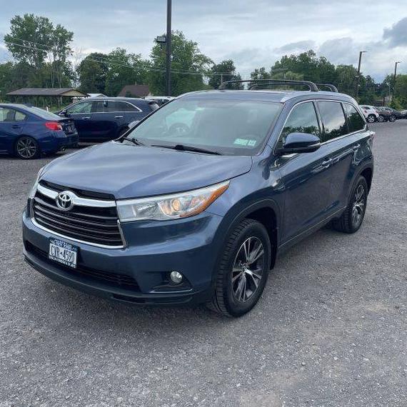 TOYOTA HIGHLANDER 2016 5TDJKRFH2GS306401 image