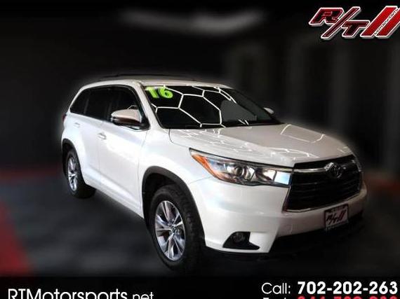 TOYOTA HIGHLANDER 2016 5TDBKRFH4GS249073 image