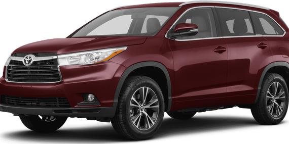 TOYOTA HIGHLANDER 2016 5TDKKRFH1GS129490 image