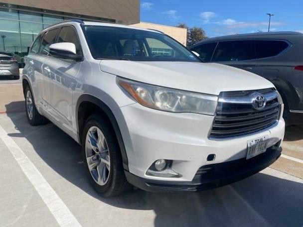 TOYOTA HIGHLANDER 2016 5TDYKRFH8GS170001 image