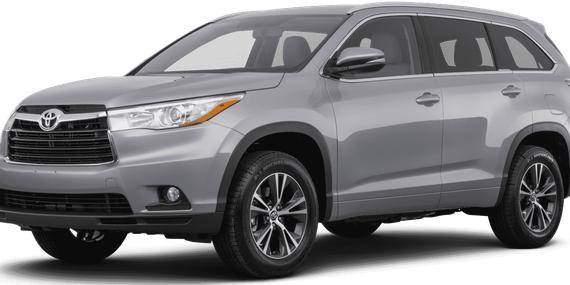 TOYOTA HIGHLANDER 2016 5TDKKRFH4GS150589 image