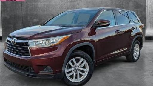 TOYOTA HIGHLANDER 2016 5TDZKRFH9GS141028 image