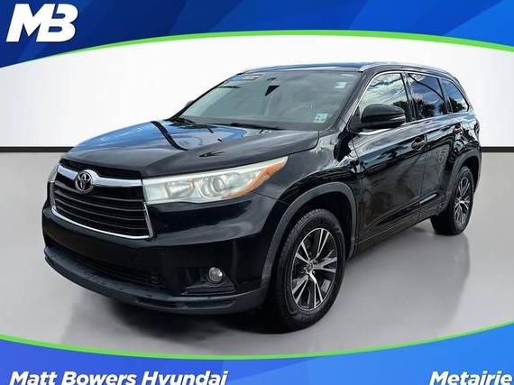 TOYOTA HIGHLANDER 2016 5TDKKRFH5GS154389 image