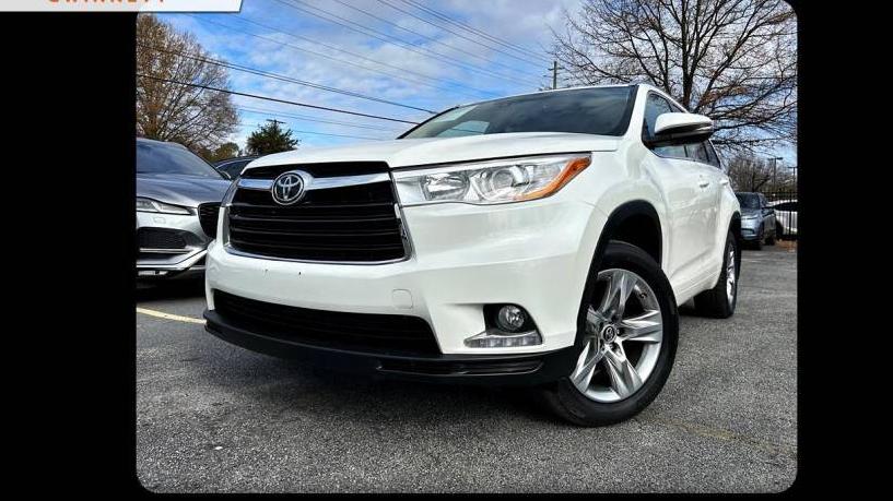 TOYOTA HIGHLANDER 2016 5TDDKRFH9GS311298 image