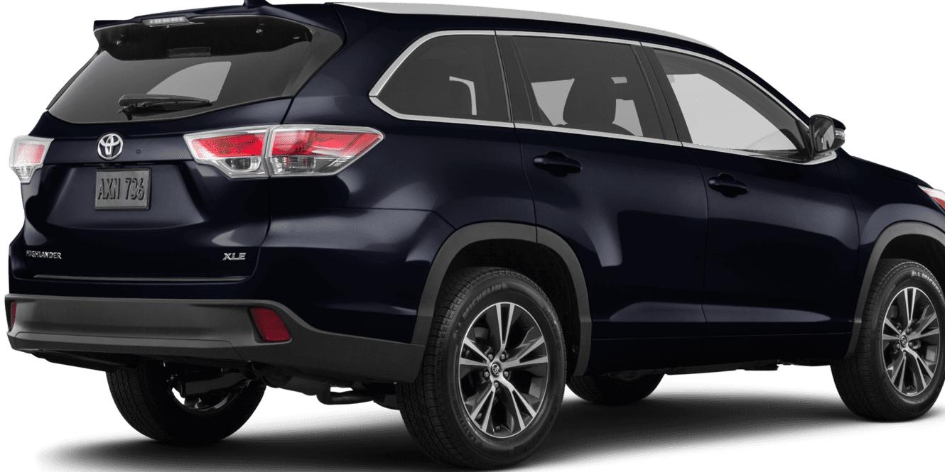 TOYOTA HIGHLANDER 2016 5TDJKRFHXGS269503 image