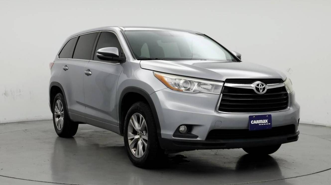 TOYOTA HIGHLANDER 2016 5TDZKRFH5GS185544 image