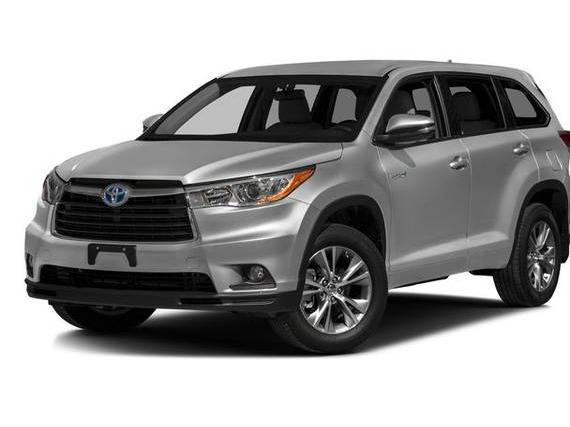 TOYOTA HIGHLANDER 2016 5TDDCRFHXGS019723 image