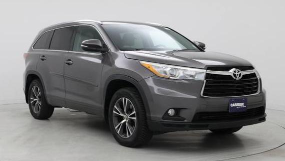 TOYOTA HIGHLANDER 2016 5TDJKRFH8GS300389 image
