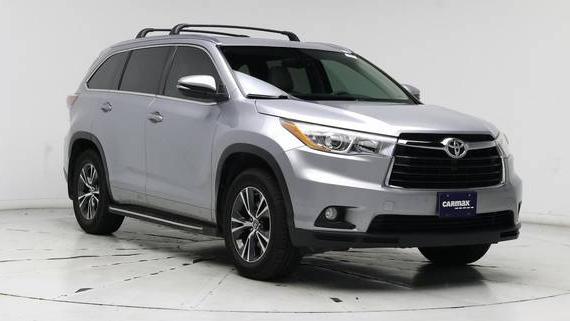 TOYOTA HIGHLANDER 2016 5TDKKRFH6GS500417 image