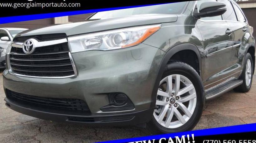 TOYOTA HIGHLANDER 2016 5TDZARFH3GS021938 image