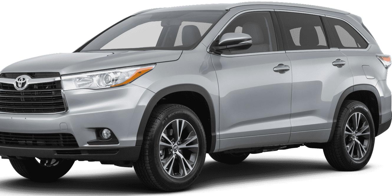 TOYOTA HIGHLANDER 2016 5TDKKRFHXGS163704 image