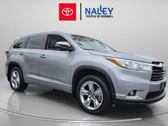 TOYOTA HIGHLANDER 2016 5TDDKRFH2GS254488 image