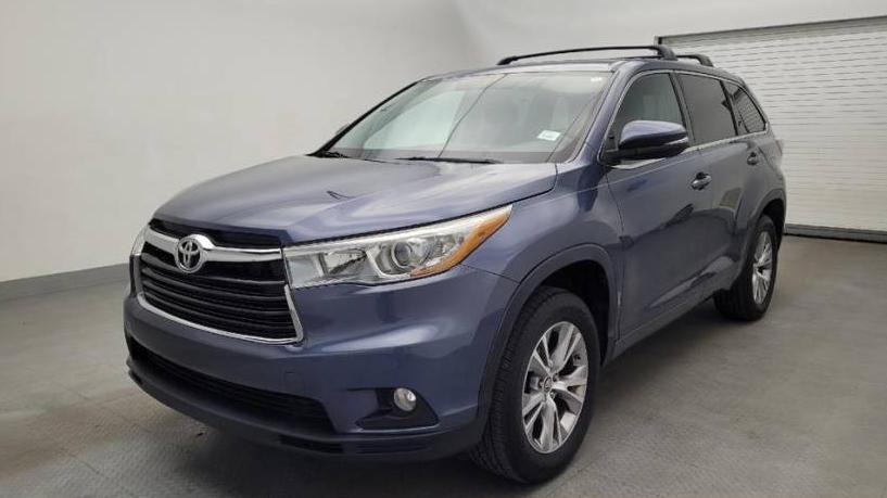 TOYOTA HIGHLANDER 2016 5TDZKRFH2GS172833 image