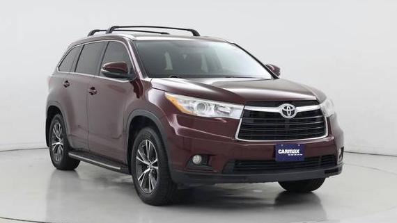 TOYOTA HIGHLANDER 2016 5TDKKRFHXGS183399 image