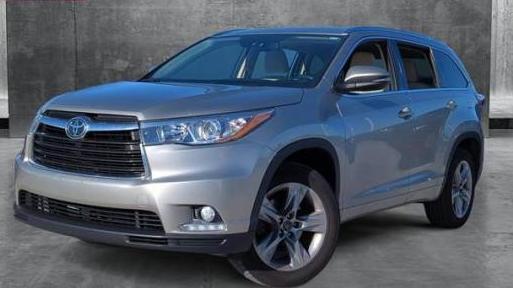 TOYOTA HIGHLANDER 2016 5TDYKRFH4GS141837 image