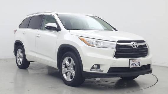 TOYOTA HIGHLANDER 2016 5TDYKRFH5GS132760 image