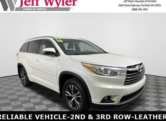 TOYOTA HIGHLANDER 2016 5TDJKRFH7GS250892 image