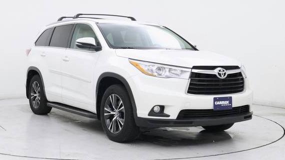 TOYOTA HIGHLANDER 2016 5TDJKRFH6GS336159 image