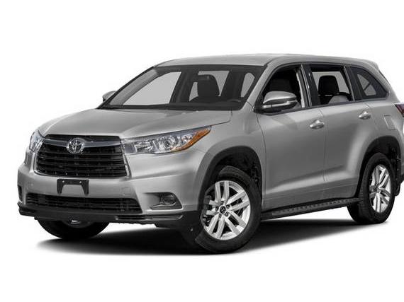 TOYOTA HIGHLANDER 2016 5TDZKRFH1GS124319 image