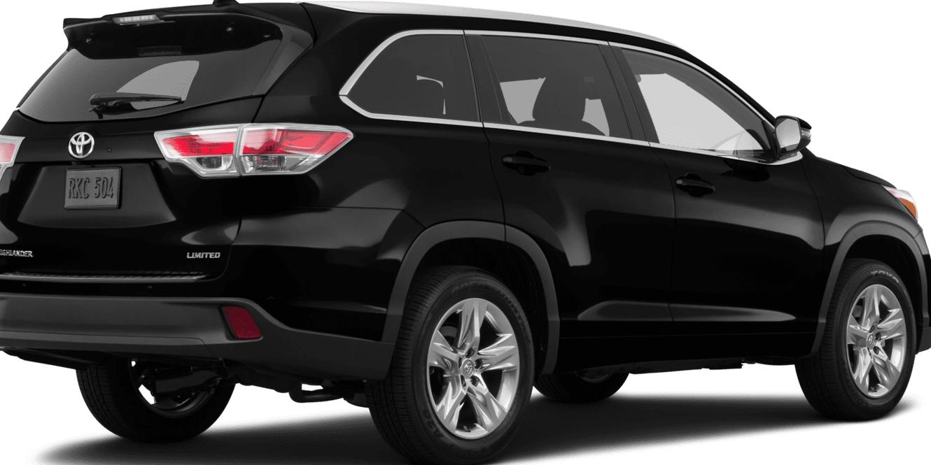 TOYOTA HIGHLANDER 2016 5TDYKRFH8GS158298 image