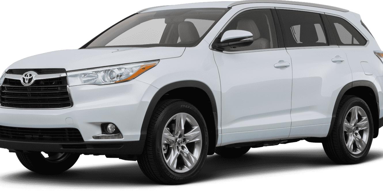 TOYOTA HIGHLANDER 2016 5TDDKRFH4GS296886 image