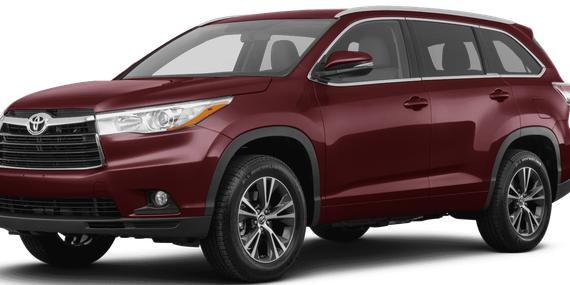 TOYOTA HIGHLANDER 2016 5TDKKRFH9GS127857 image