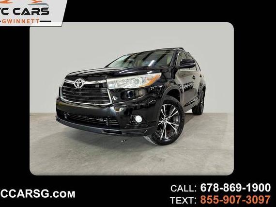 TOYOTA HIGHLANDER 2016 5TDKKRFH5GS135731 image TOYOTA HIGHLANDER 2016 5TDKKRFH5GS135731 image
