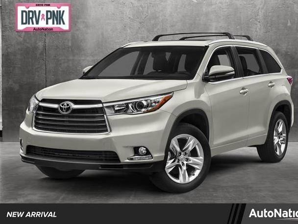 TOYOTA HIGHLANDER 2016 5TDYKRFHXGS142152 image