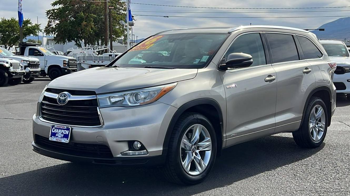 TOYOTA HIGHLANDER 2016 5TDDCRFH8GS016576 image