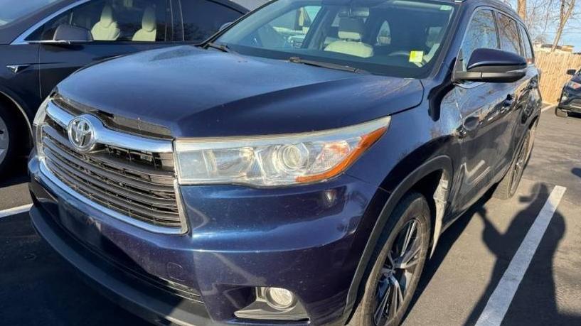 TOYOTA HIGHLANDER 2016 5TDJKRFH4GS234195 image