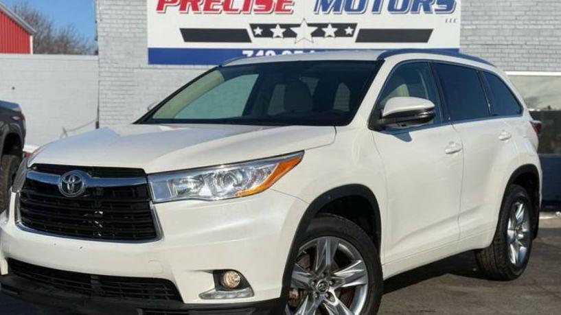 TOYOTA HIGHLANDER 2016 5TDDKRFH9GS244234 image