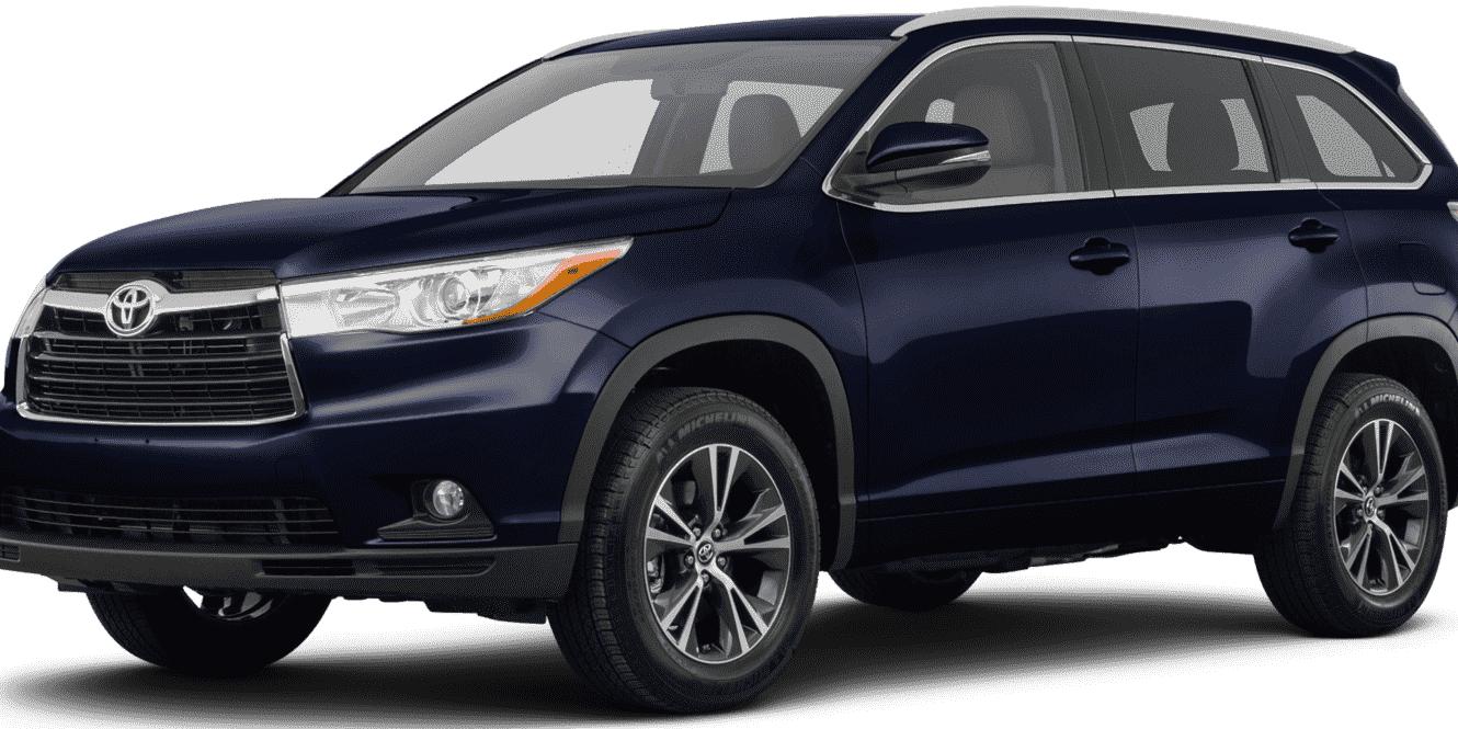 TOYOTA HIGHLANDER 2016 5TDKKRFH6GS129338 image