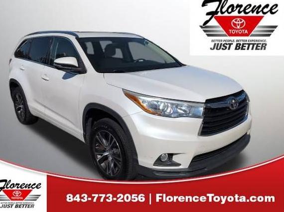 TOYOTA HIGHLANDER 2016 5TDKKRFH5GS135387 image