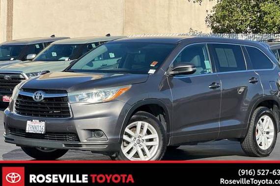 TOYOTA HIGHLANDER 2016 5TDZKRFH0GS135652 image