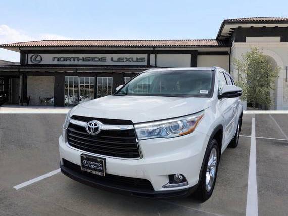 TOYOTA HIGHLANDER 2016 5TDDKRFH3GS309062 image